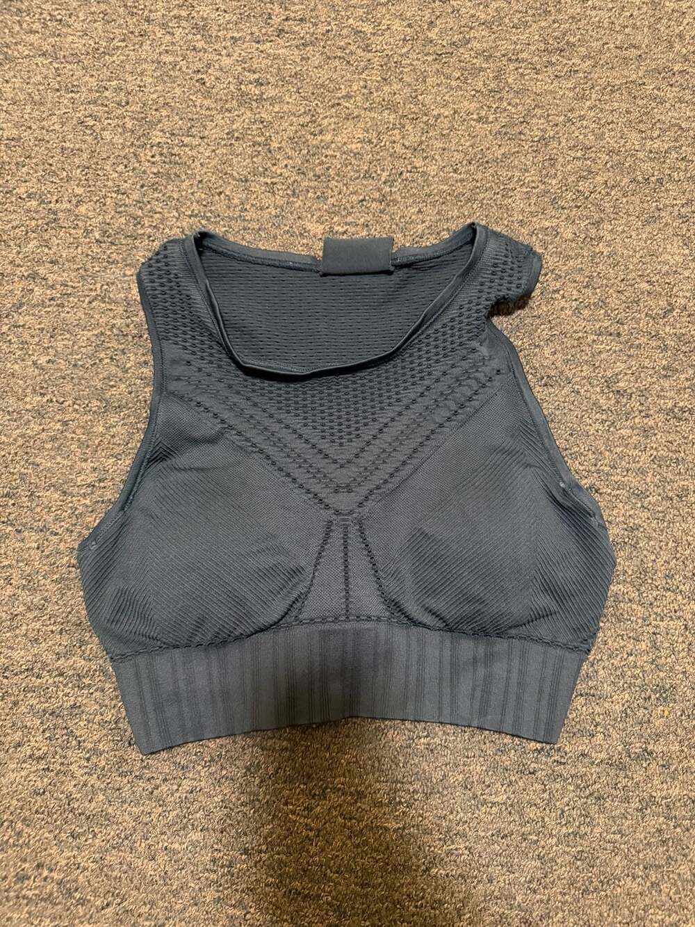 Athleta Renew Seamless High Neck Sports Bra Size M